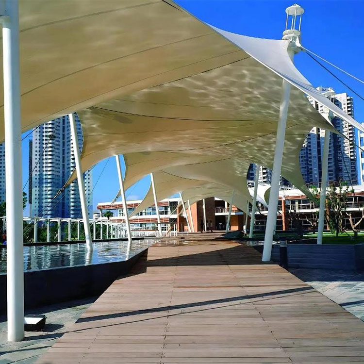 绥滨县膜结构景观棚