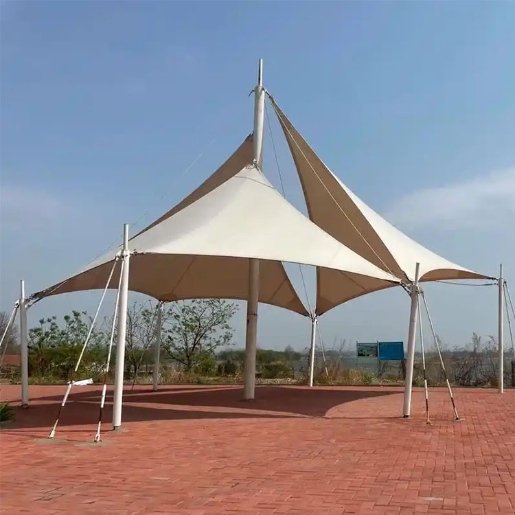 绥滨县膜结构景观棚